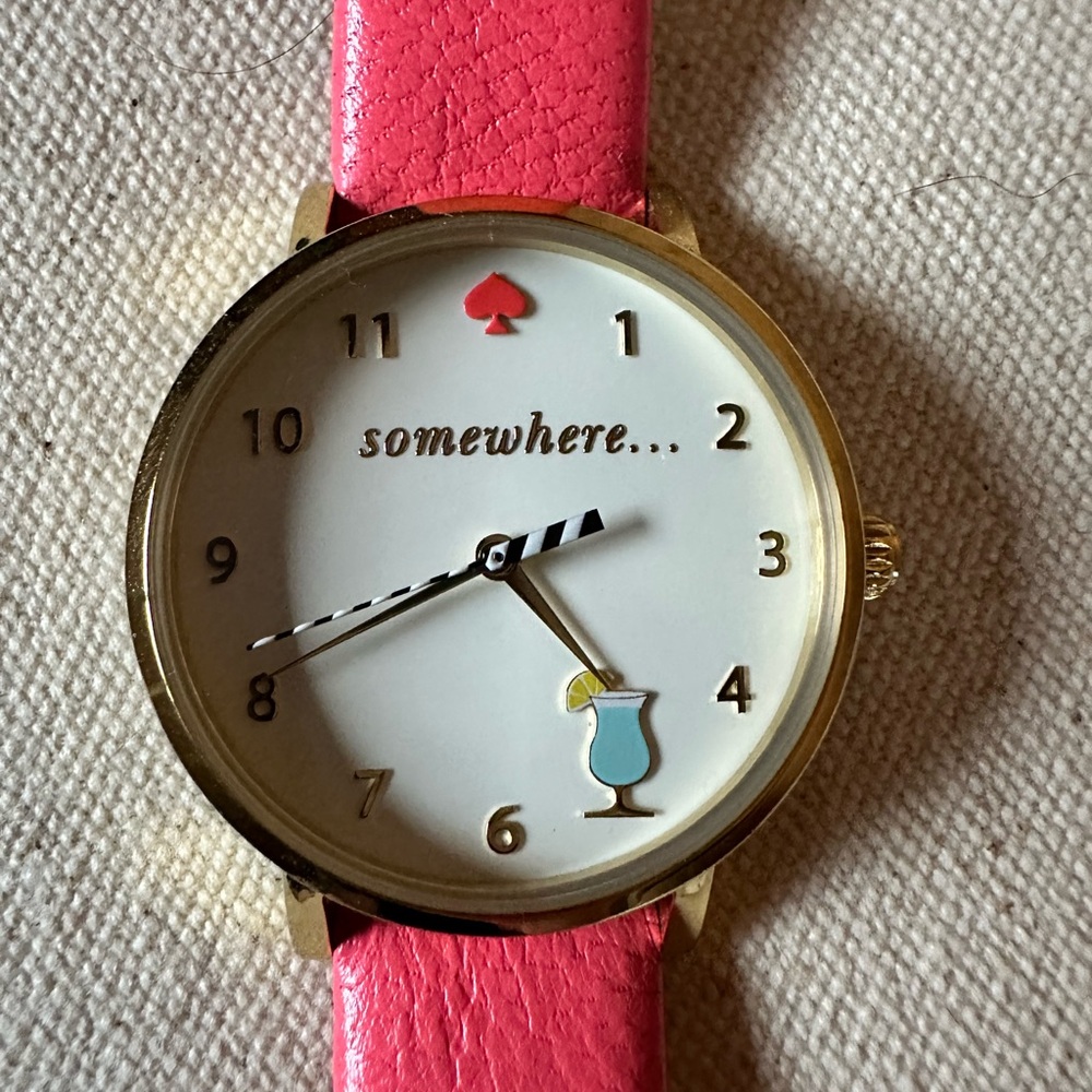 Pink Kate Spade Watch